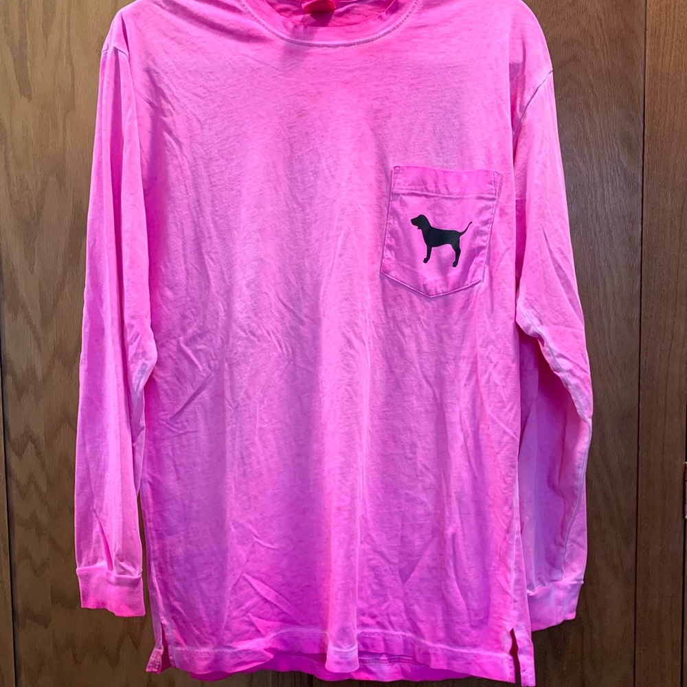 Pink Long Sleeve Tee